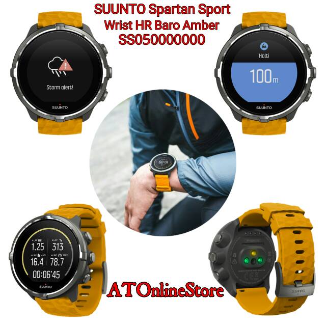 Jual Suunto Spartan Sport WHR Baro Amber SS050000000 Original