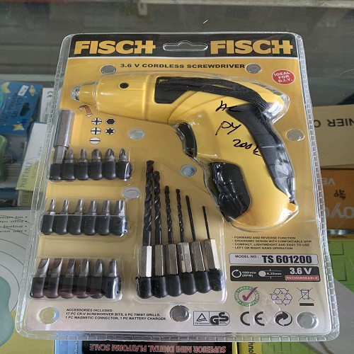 Fisch cordless screwdriver hot sale