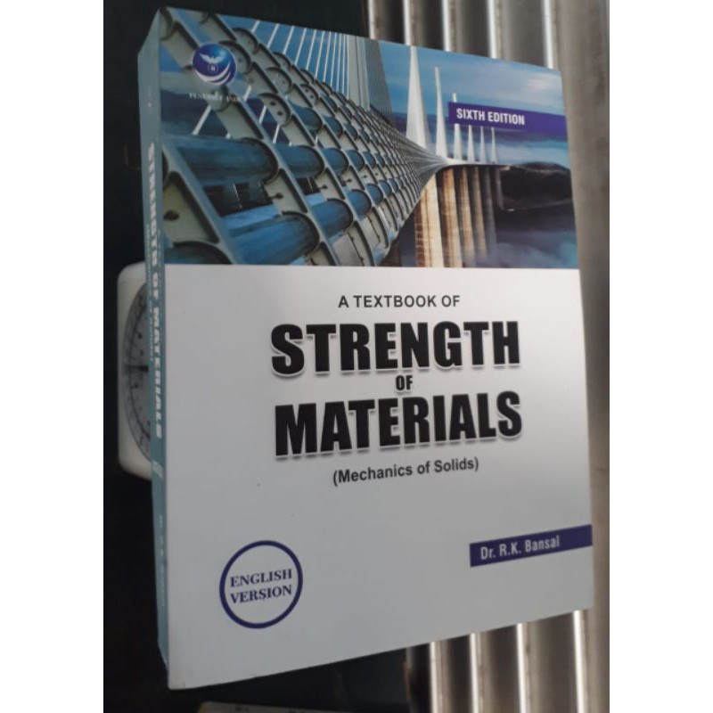 Jual A TextBook Of Strength Of Materials (Mechanics Of Solid) | Shopee ...