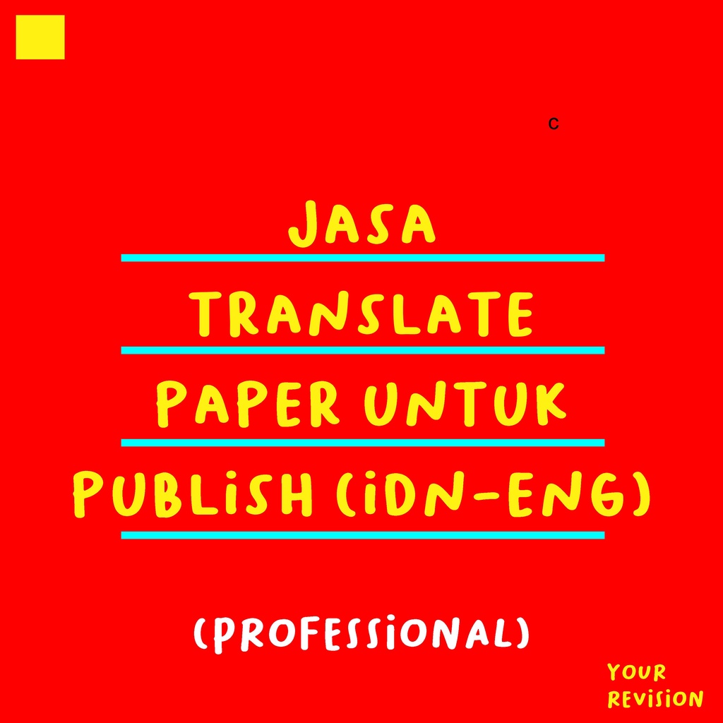 Jual Jasa Translate Jurnal/Paper Untuk Publikasi Syarat Studi (IDN-ENG ...