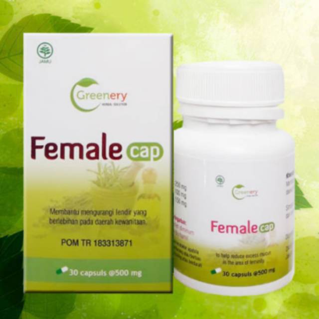 Jual Obat Keputihan Herbal Alami Female Greenery Shopee Indonesia 1381