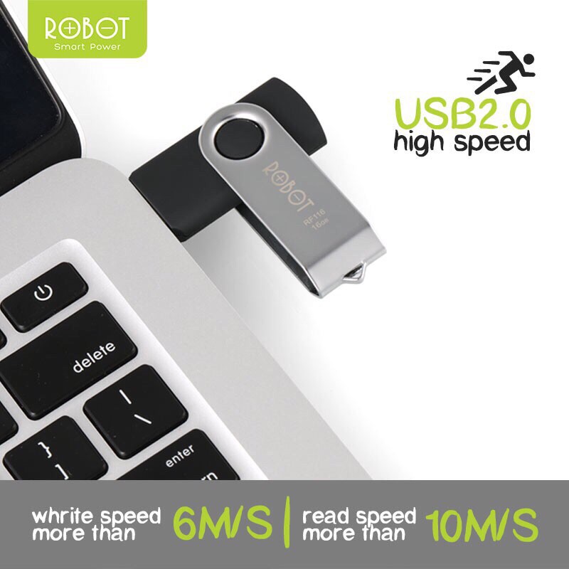 Jual ROBOT RF108 8GB Flashdisk FlashDrive USB Drive Original - Garansi ...