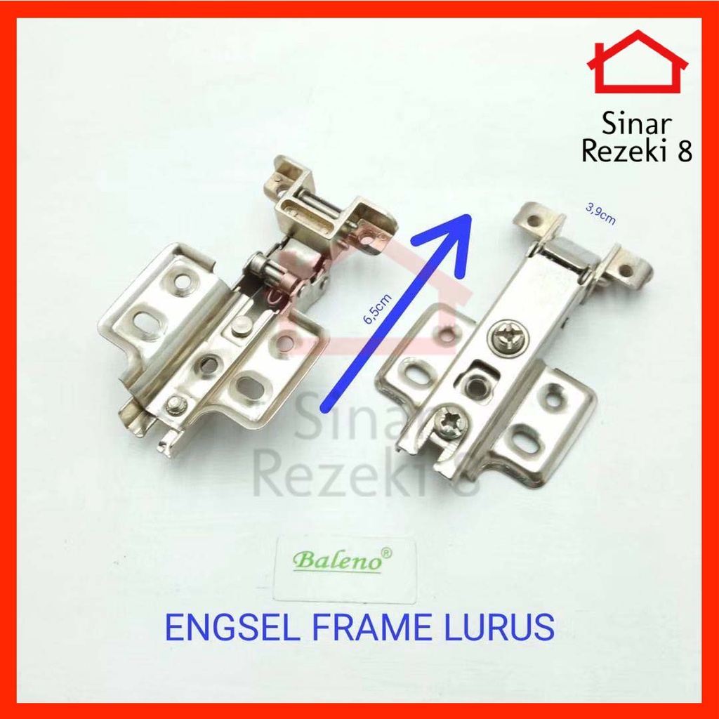 Jual Engsel Sendok Frame Profil Aluminium / Profile Lemari Kayu Lurus ...