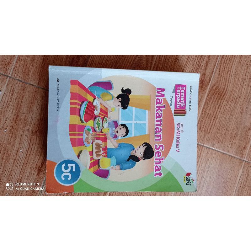 Jual BUKU TEMATIK TERPADU KELAS 5 SD TEMA A, B, C, D, E, F, G, H, I ...