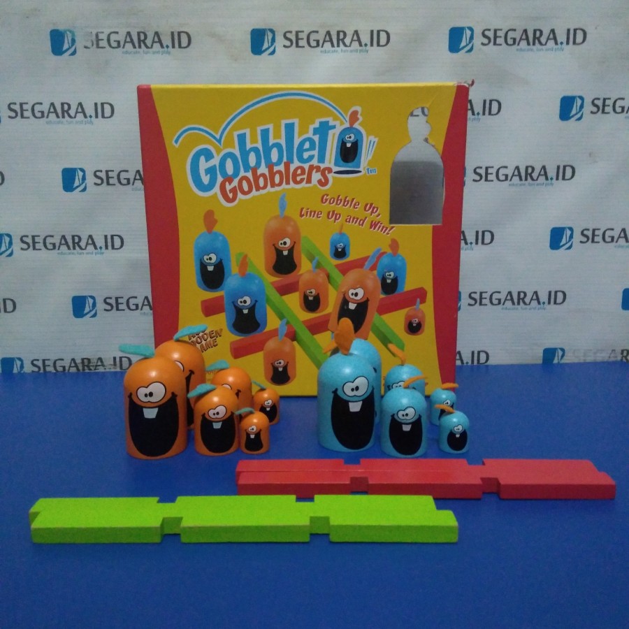 Jactalea - Gobblet Gobblers Gioco Da Tavolo Strategico Per Bambini 5+ - 2 Giocatori - Multicolor