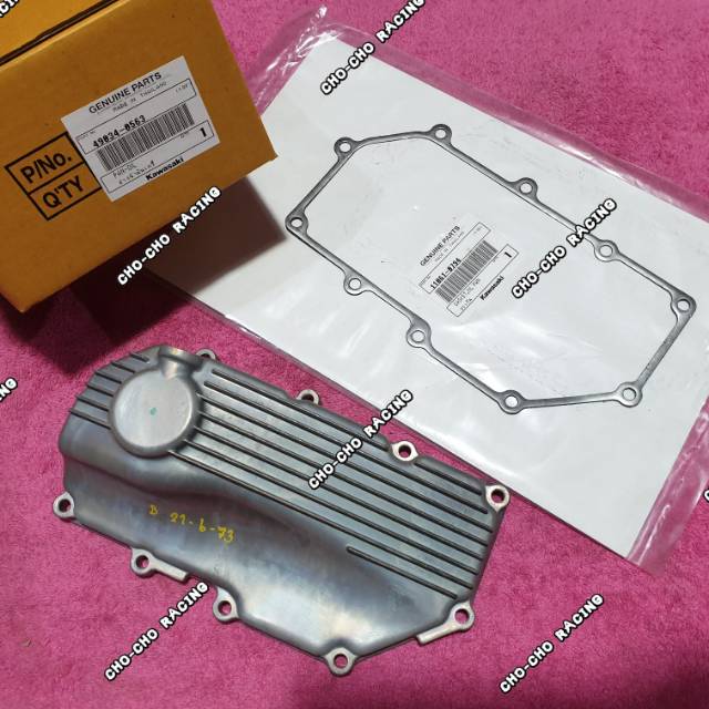 Jual COVER TUTUP PAN OIL BAK OLI BERIKUT PLUS GASKET PAKING NINJA 250 ...