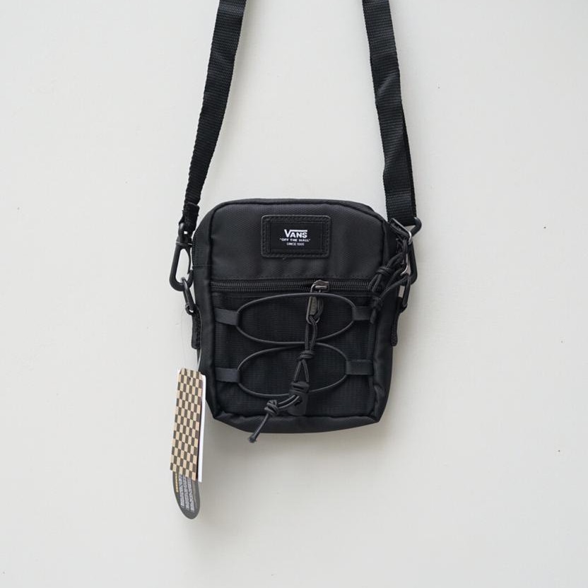 Jual Vans Black Bail Crossbody Bag 100 Original Brand New With Tag