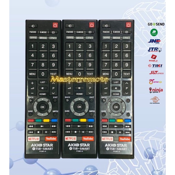 Jual REMOT REMOTE SMART TV TOSHIBA TSB AKKO | Shopee Indonesia