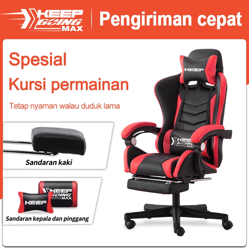 Jual Keep Going Max Kursi Gaming Murah Kursi Gaming Kerja Dan Belajar