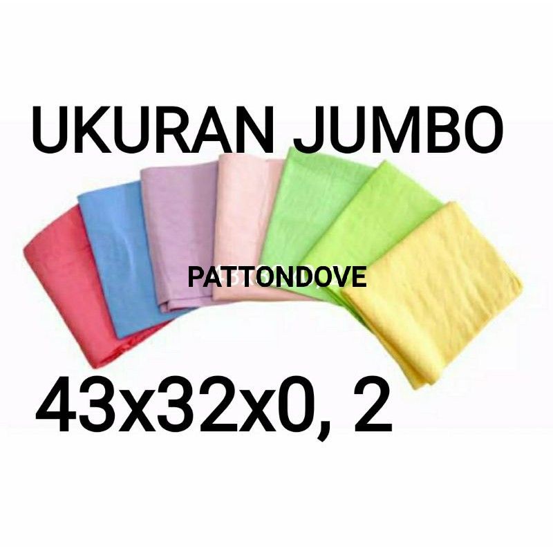 Jual Lap Kanebo Chamois Lembaran Serat X Cm Jumbo Patton Pattondove Patton Id Pattondove Id