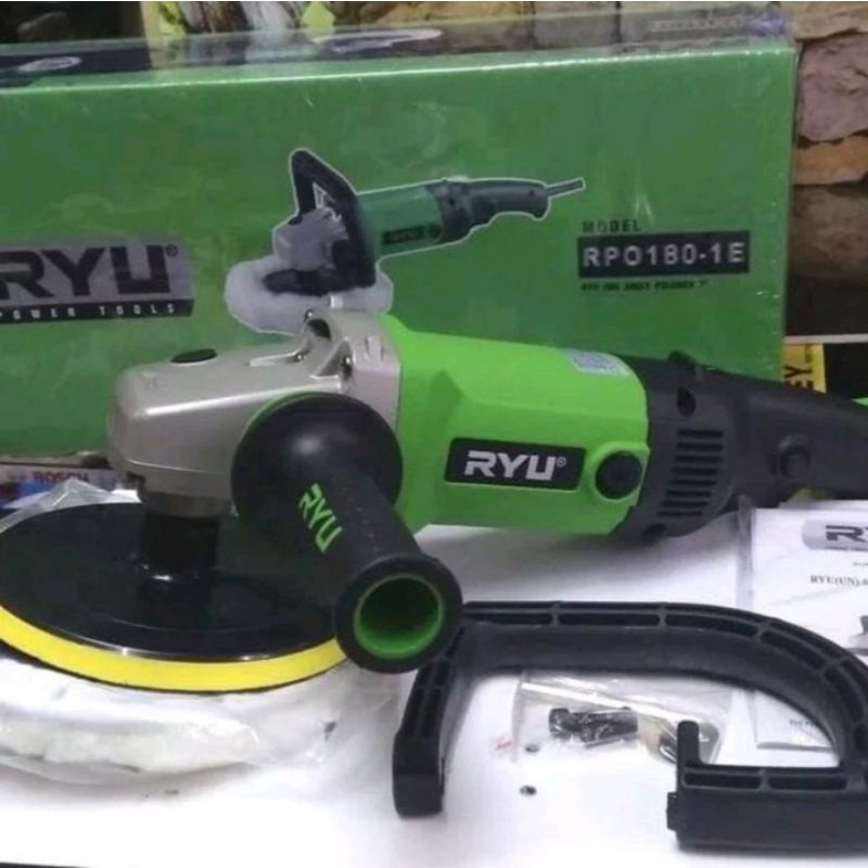 Jual Mesin poles mobil RYU RPO 180-1E 7inch polisher RYU 7inch | Shopee ...