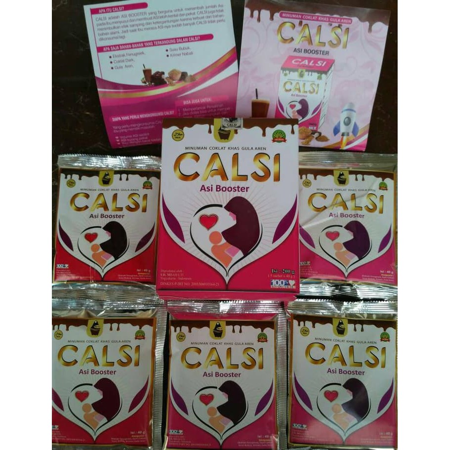 Jual Asi Booster Calsi Original Memperlancar Asi | Shopee Indonesia