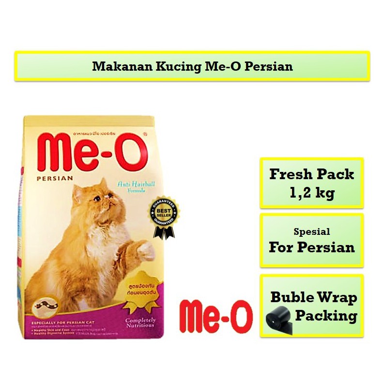 Jual Makanan Kucing ME-O PERSIAN for Adult Kemasan 1,1 Kg FRESHPACK ...