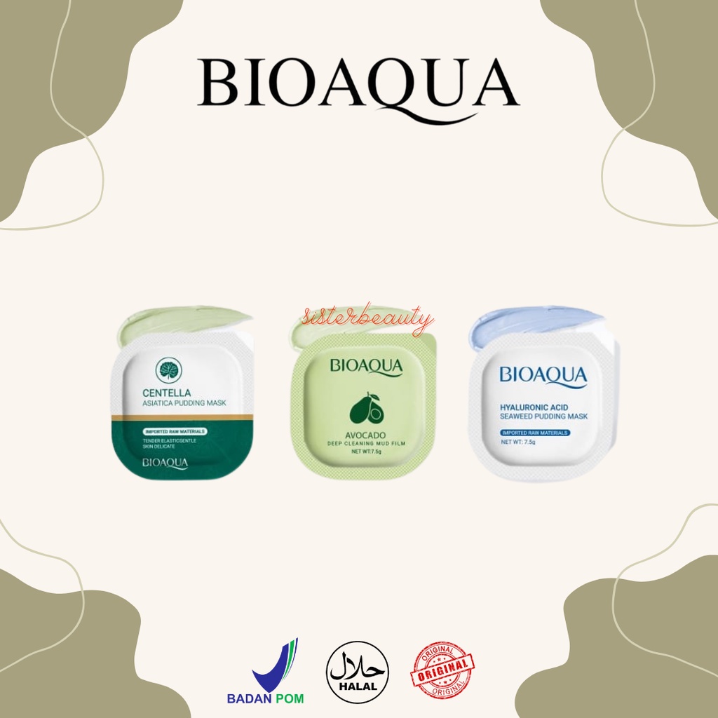 Jual SisterBeauty - [BPOM] Bioaqua Centella Asiatica Pudding | Avocado ...