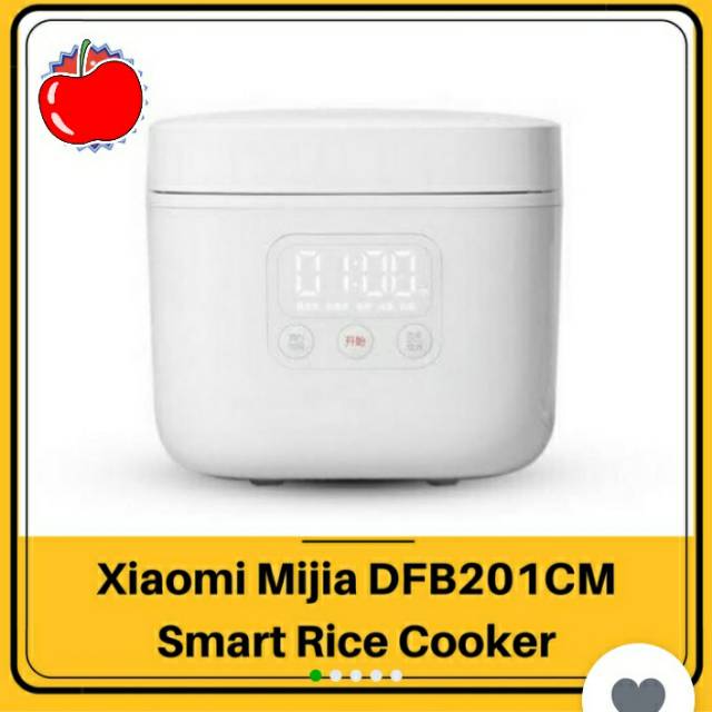Jual Xiaomi Mijia DFB201CM 1.6L Smart Rice Cooker APP Control | Shopee ...