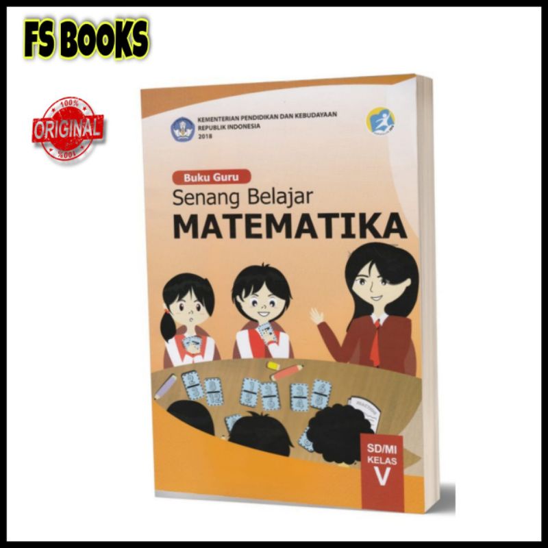 Jual Buku Guru Senang Belajar Matematika Kelas 5 SD - Buku HET | Shopee ...