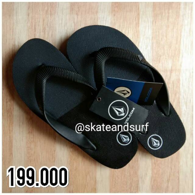 Harga sandal volcom on sale original