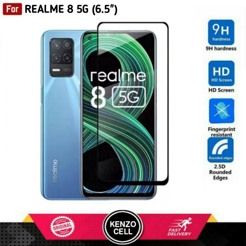 Jual Realme 8 5G Tempered Glass - Gorila Glass. Anti Gores Kaca. Tg ...