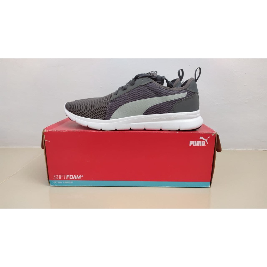 Jual SEPATU PUMA FLEX FRESH Soft Foam Grey EU 44 Abu abu Shopee Indonesia