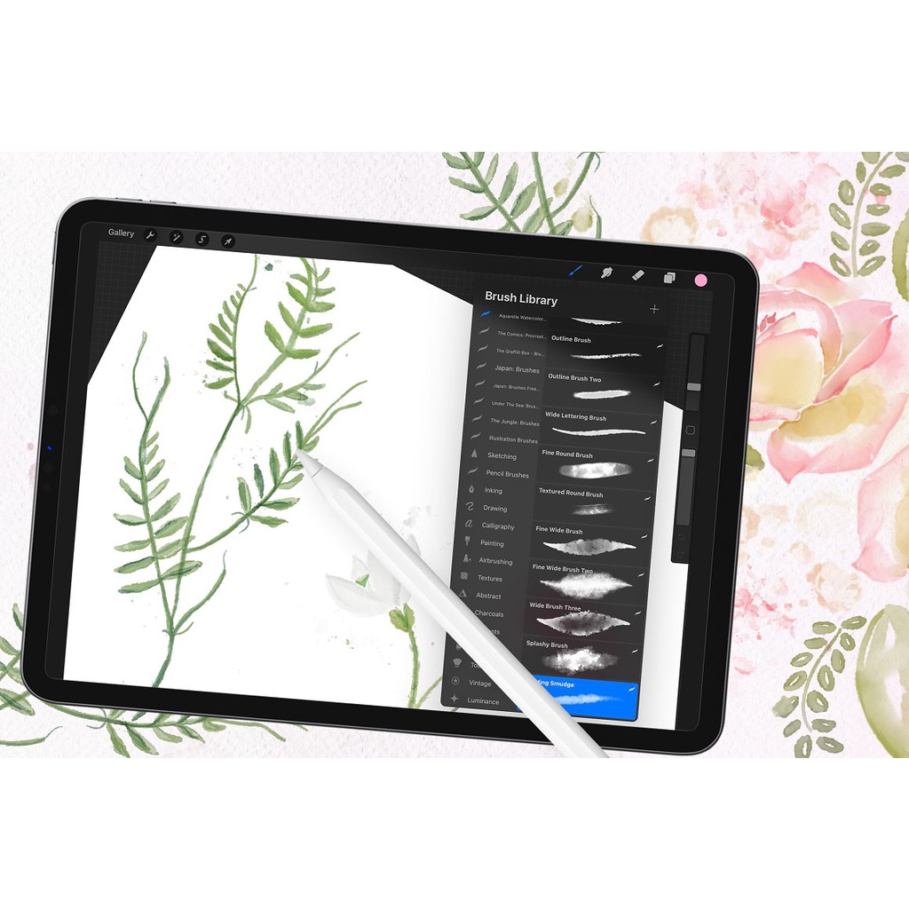 Jual Procreate Brush - Aquarelle Brushes for Procreate | Shopee Indonesia