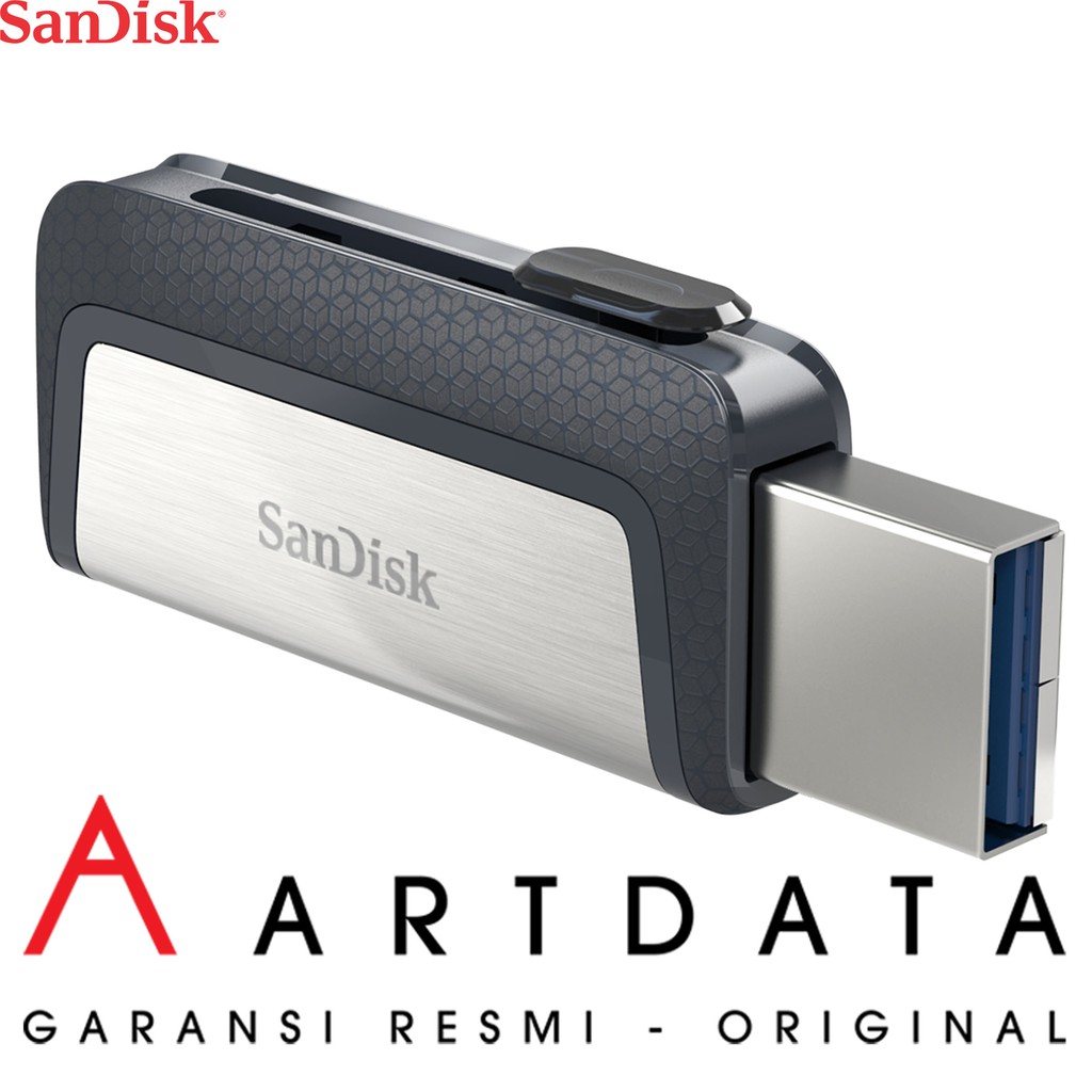 Jual Sandisk Flash disk OTG Type C 16GB / 32GB / 64GB / 128GB / 256GB ...