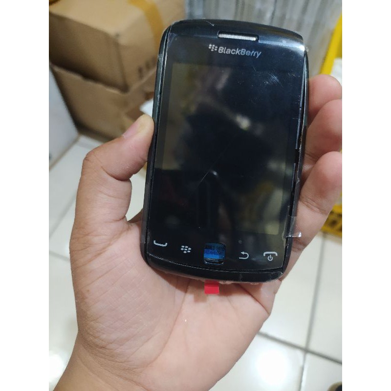 Blackberry Custodia Originale A Fondina In Pelle Per Modello 9380 Orlando - Colore Nero