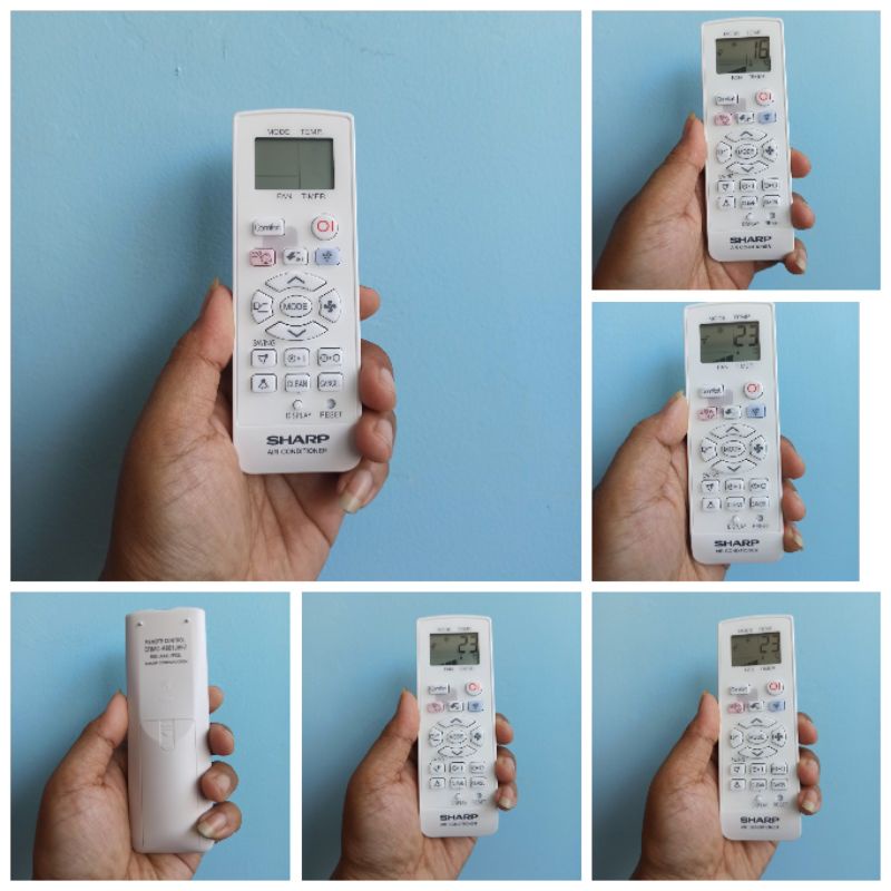 Jual REMOT REMOTE AC SHARP CRMC-A901JBEZ Ori | Shopee Indonesia