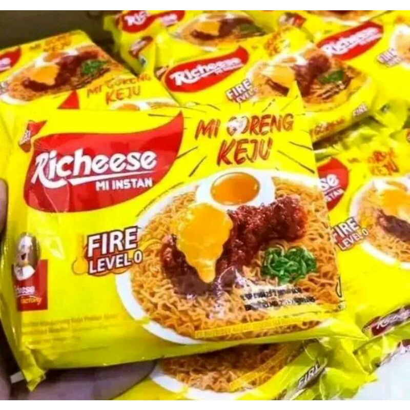 Jual mie richeese level 0 | Shopee Indonesia