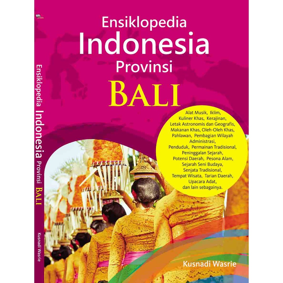 Jual Ensiklopedia Indonesia Provinsi BALI | Shopee Indonesia