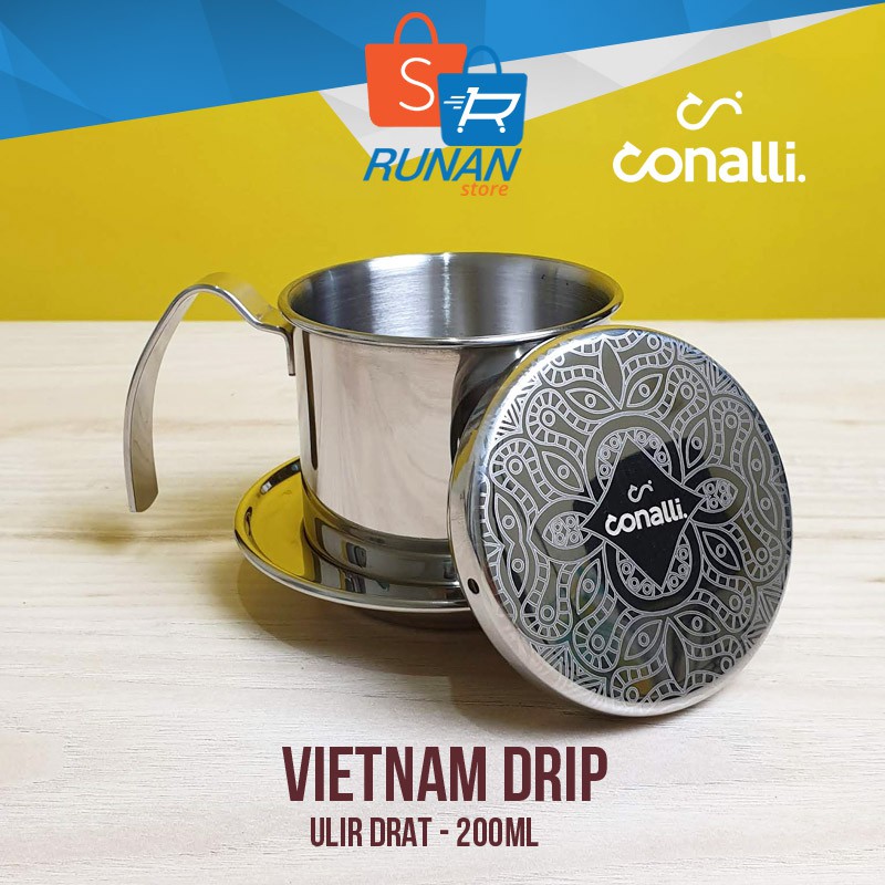 Jual Vietnam Drip Sekrup Edelman 2 Cups 200ml - Coffee Drip Vietnam ...