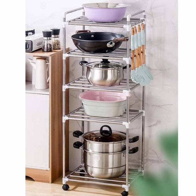 Jual Rak Dapur Tingkat Kitchen Storage Rack Peralatan Masak 87T4Zgopeq ...