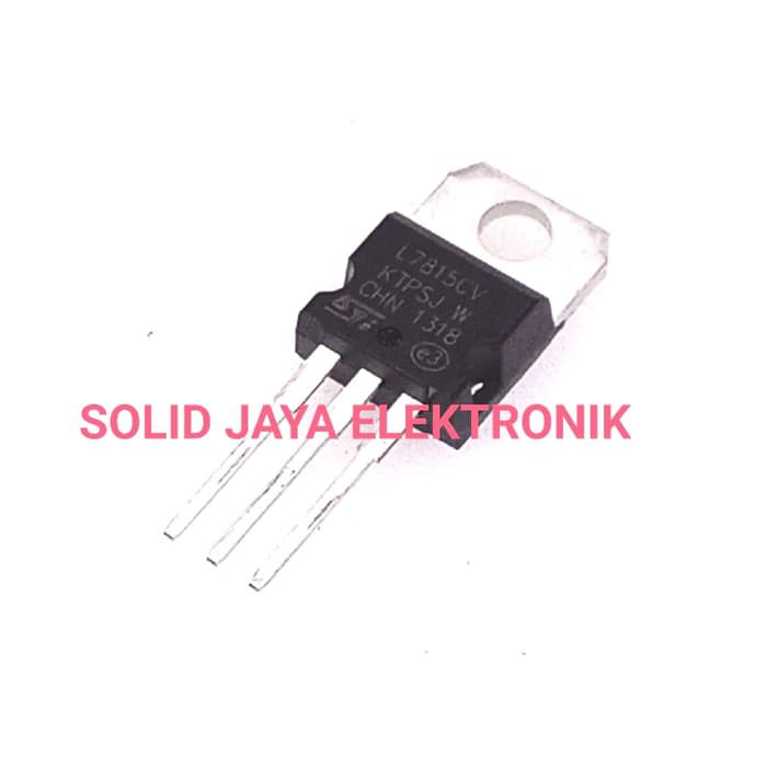 Jual TRANSISTOR REGULATOR 7815 L7815 LM 7815 CV TR IC PSU REGULATOR ...