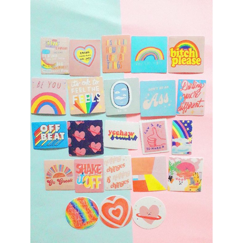 Jual Colorful Sticker Deco (Isi 46 pcs) | Shopee Indonesia