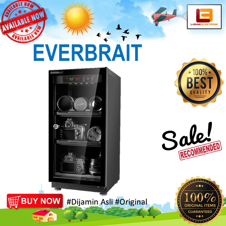 Jual EVERBRAIT MRD 55S 50L DRY CABINET DRY BOX - TEMPAT PENYIMPANAN ...