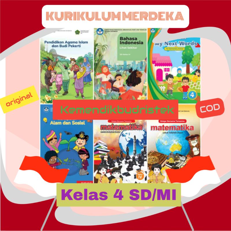 Jual Buku Kurikulum Merdeka Kelas 4 SD Kurikulum Penggerak ...