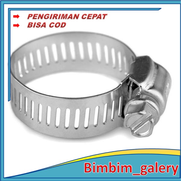 Jual Taiwan Klem Selang Hose Clamp Klem Regulator Kran Air