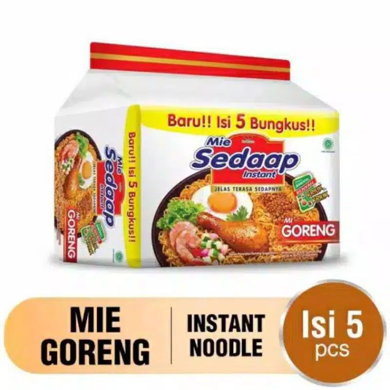 Jual MIE SEDAP GORENG (ISI 5 BUNGKUS) | Shopee Indonesia