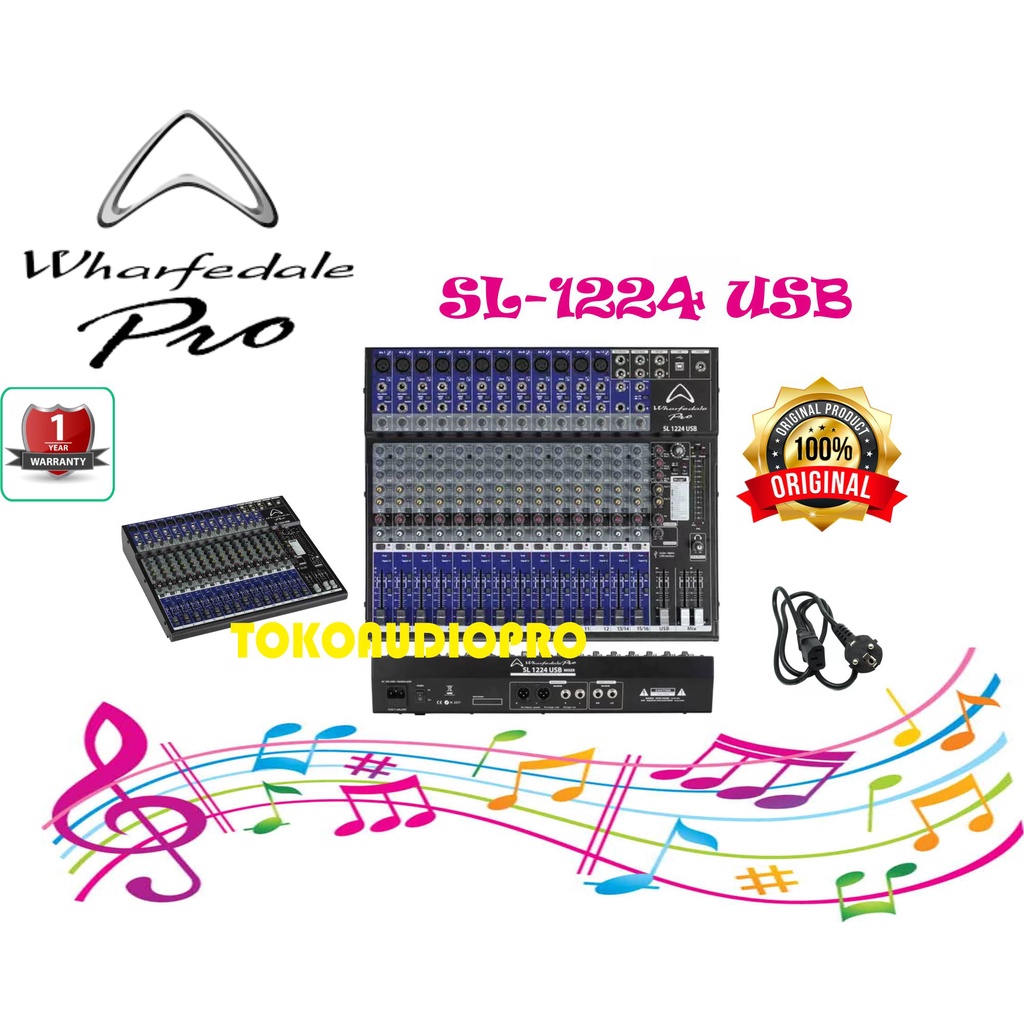 Wharfedale pro sl 1224 usb sales
