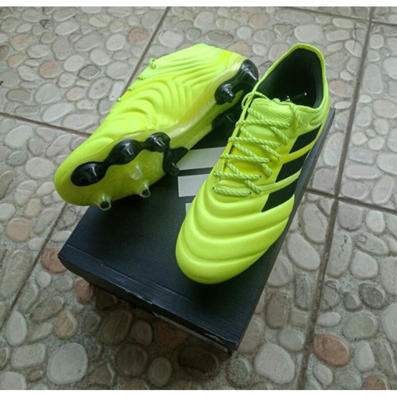 Adidas copa 19.1 verdes sale