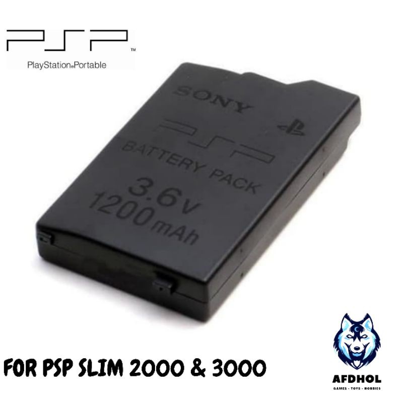 1624 PSP 2000 3000 （Baterai Psp Slim 2000 3000 Original Pabrik 