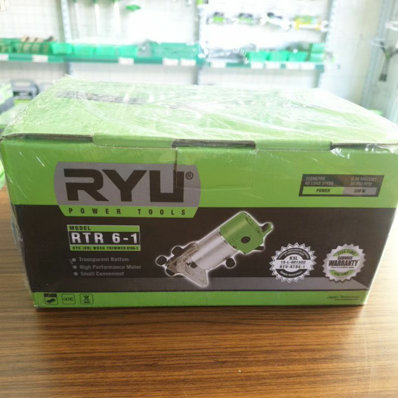 Jual RYU WOOD TRIMMER ROUTER RTR6-1 500WATT | Shopee Indonesia
