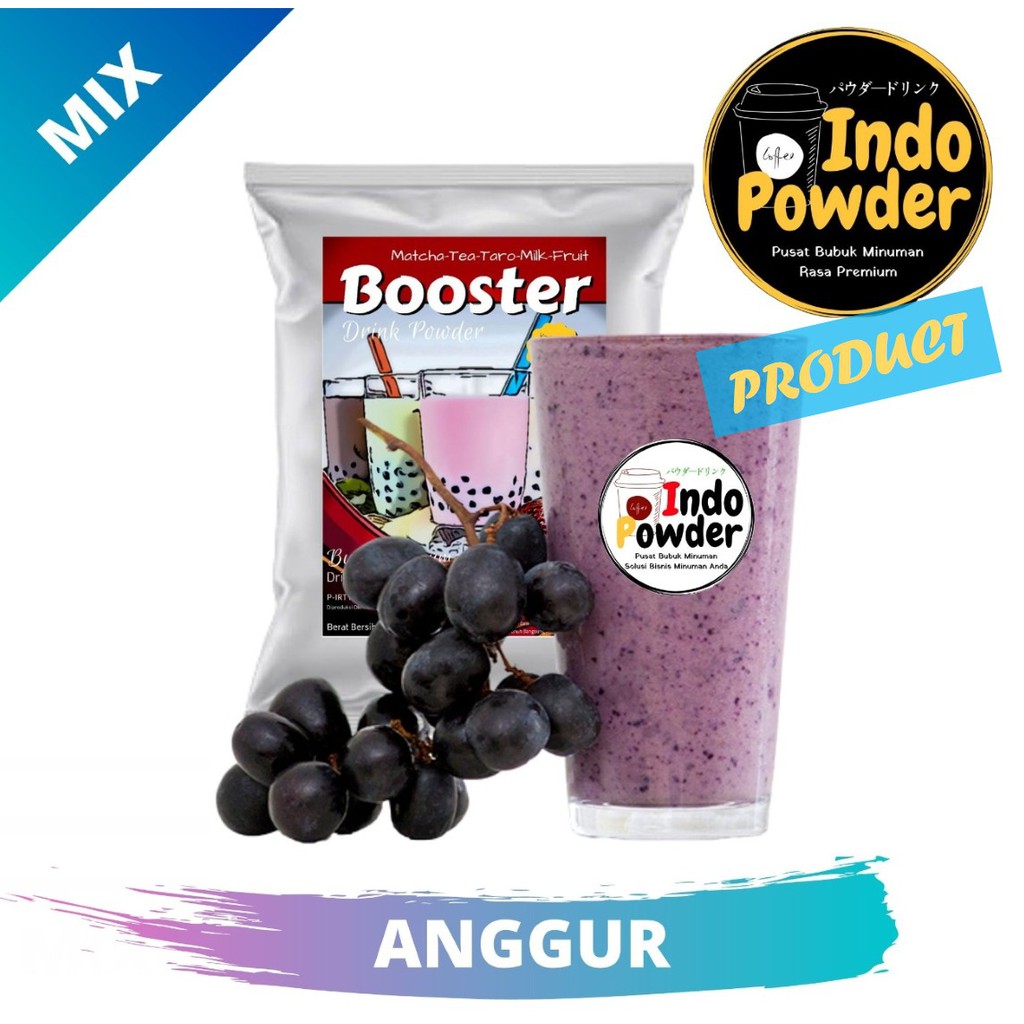 Jual Bubuk Anggur 1kg / Grape Powder 1kg / Produk Indopowder | Shopee ...