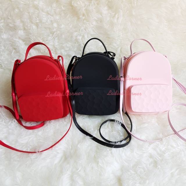 Sling bag clearance jelly miniso