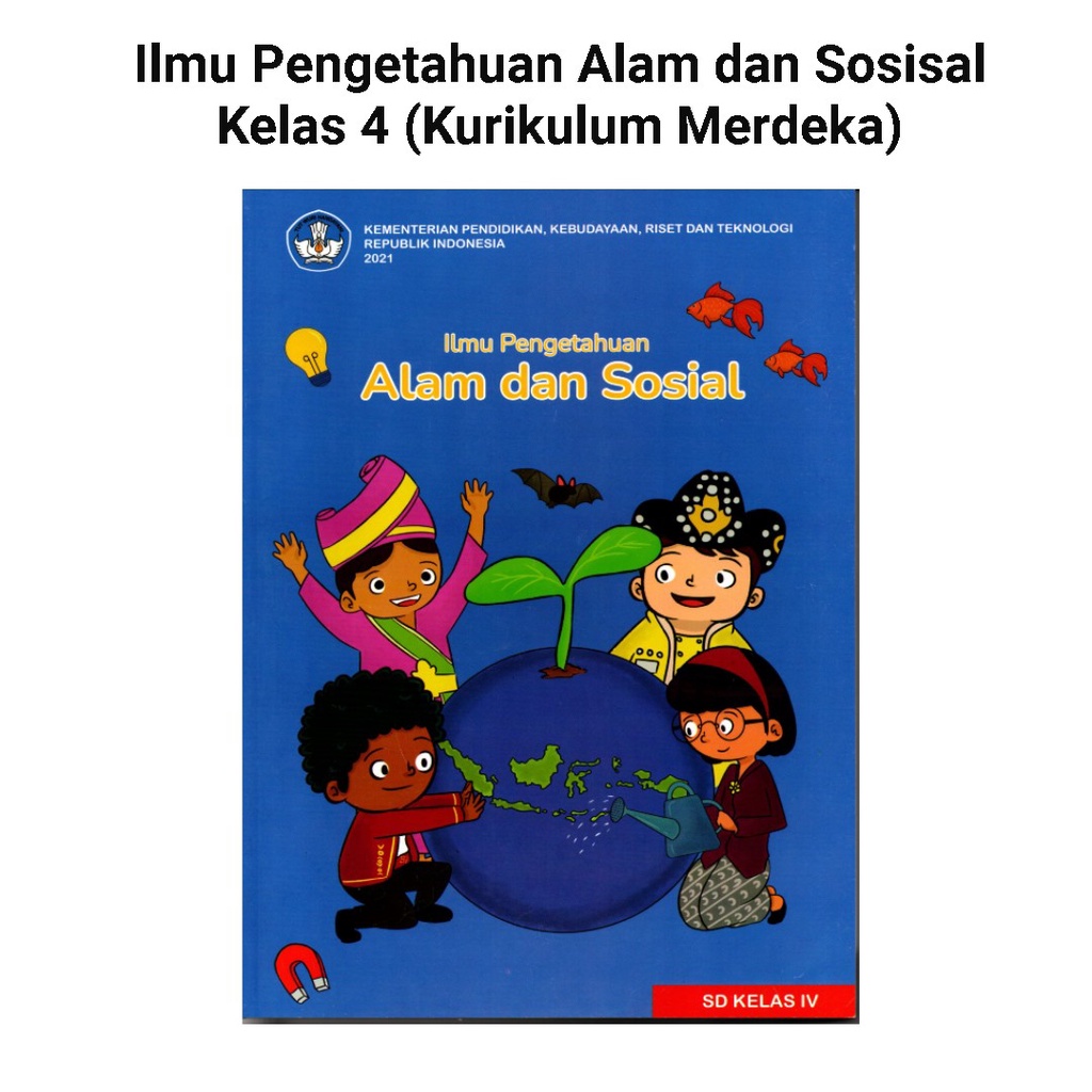 Jual Buku Ilmu Pengetahuan Alam dan Sosial Kelas 4 Untuk SD/MI ...