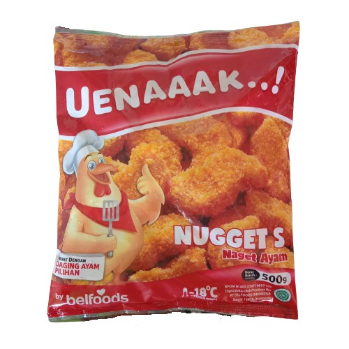 Jual Belfoods Uenaaak Chicken Nugget S Gr Naget Ayam Belfood Shopee Indonesia