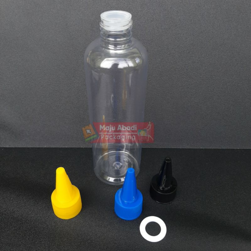 Jual Botol Tinta 250ml / Botol Kerucut 250ml / Botol Corong 250ml ...