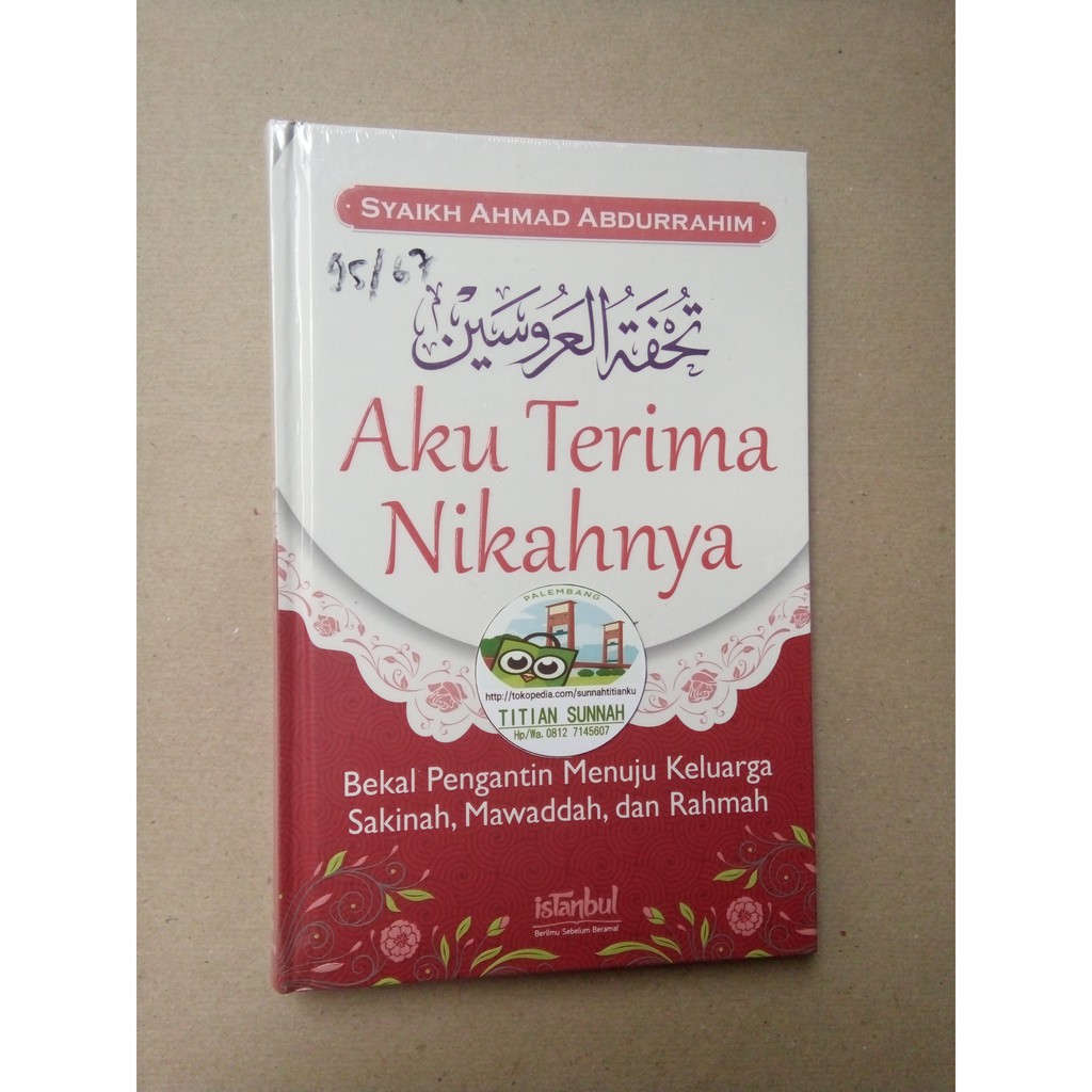 Jual Original Buku Aku Terima Nikahnya Bekal Pengantin Menuju