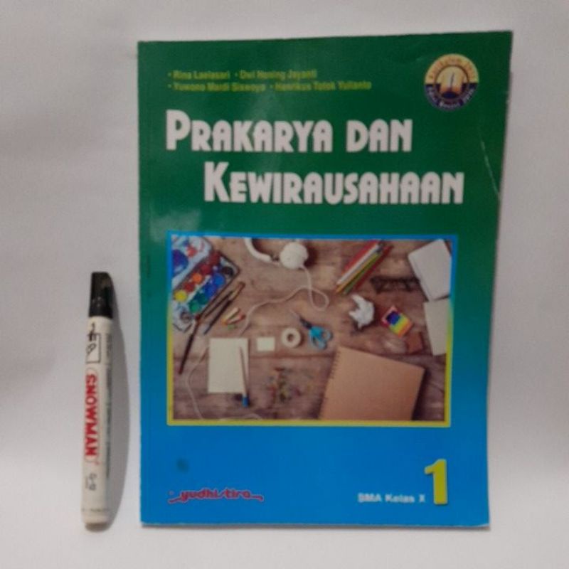 Jual Buku Prakarya Dan Kewirausahaan Sma Kelas 10 Kurikulum 2013 Revisi