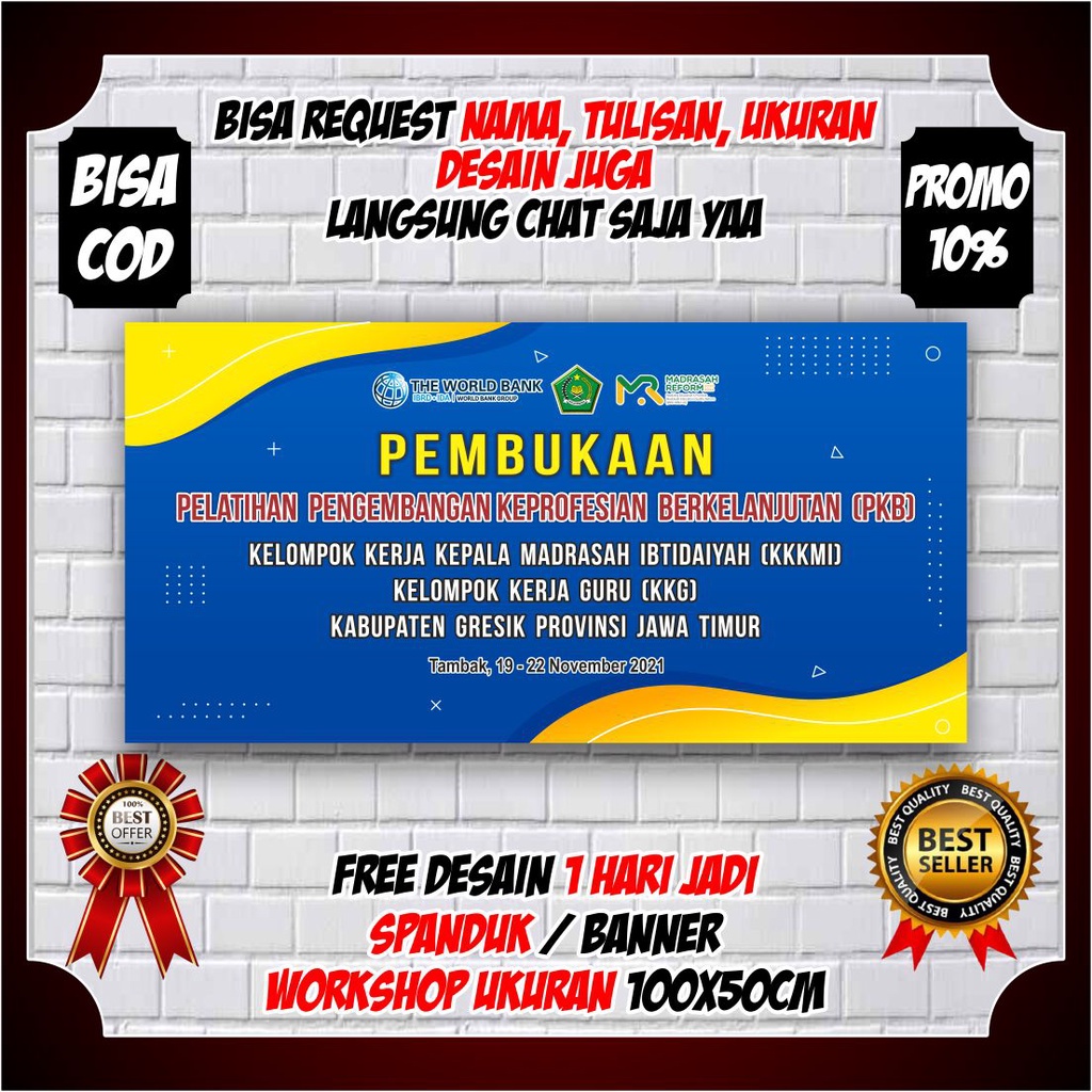 Jual Spanduk Banner Workshop Banner PPDB Berkualitas Custome Keren ...