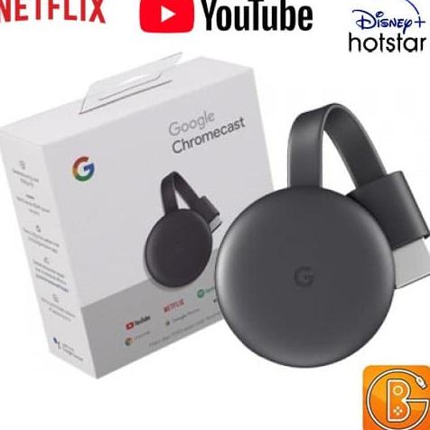 Jual Google Chromecast 3 Chrome Cast 3rd HDMI Streaming | Shopee Indonesia